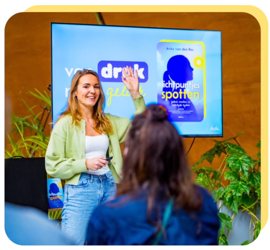 Keynote Lichtpuntjes spotten, van druk naar geluk